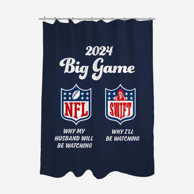 Big Game-None-Polyester-Shower Curtain-teefury
