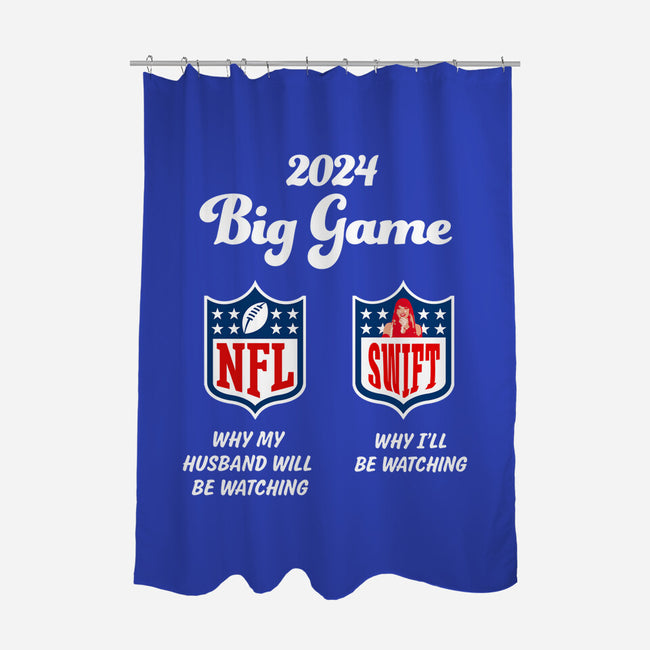 Big Game-None-Polyester-Shower Curtain-teefury