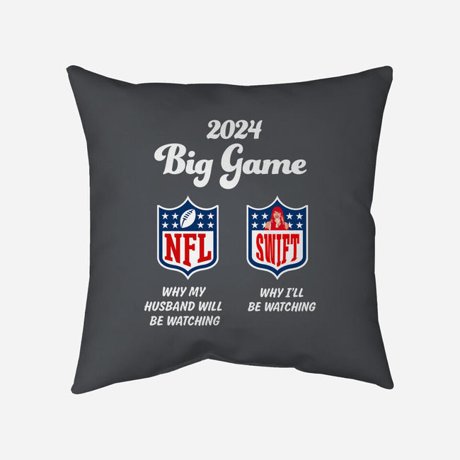 Big Game-None-Non-Removable Cover w Insert-Throw Pillow-teefury