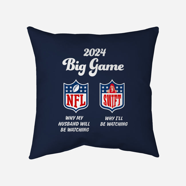 Big Game-None-Non-Removable Cover w Insert-Throw Pillow-teefury