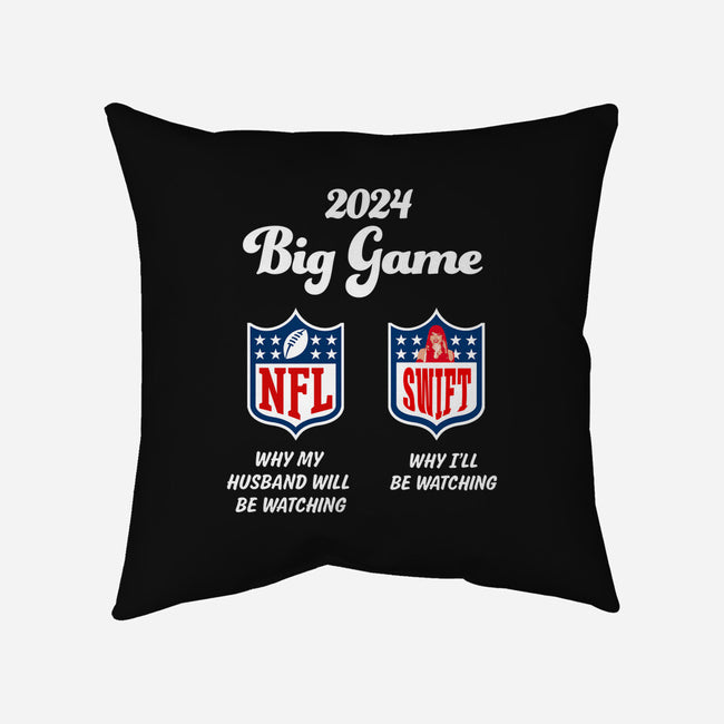 Big Game-None-Removable Cover-Throw Pillow-teefury