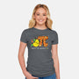 Sweet As Mango Pie-Womens-Fitted-Tee-bloomgrace28