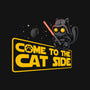 Come To The Cat Side-Dog-Basic-Pet Tank-erion_designs