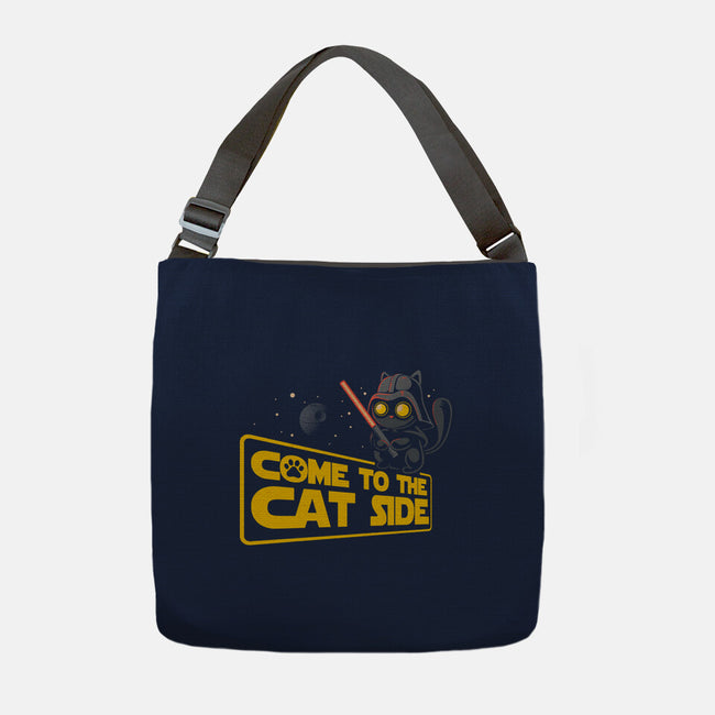 Come To The Cat Side-None-Adjustable Tote-Bag-erion_designs