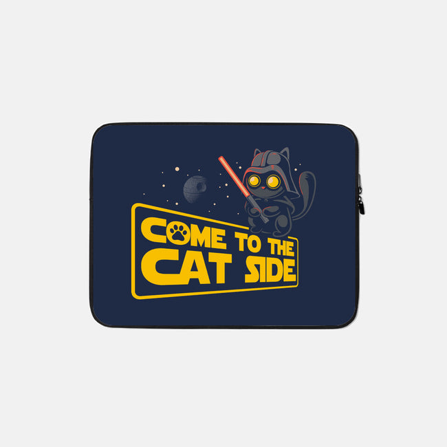 Come To The Cat Side-None-Zippered-Laptop Sleeve-erion_designs