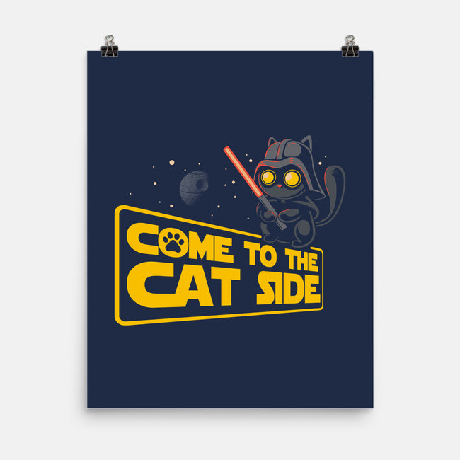 Come To The Cat Side-None-Matte-Poster-erion_designs