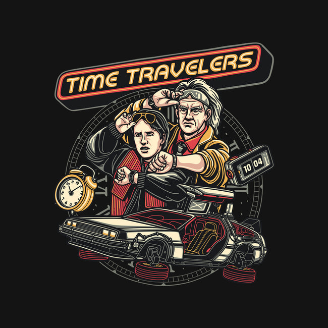 Time Travelers-Mens-Basic-Tee-momma_gorilla