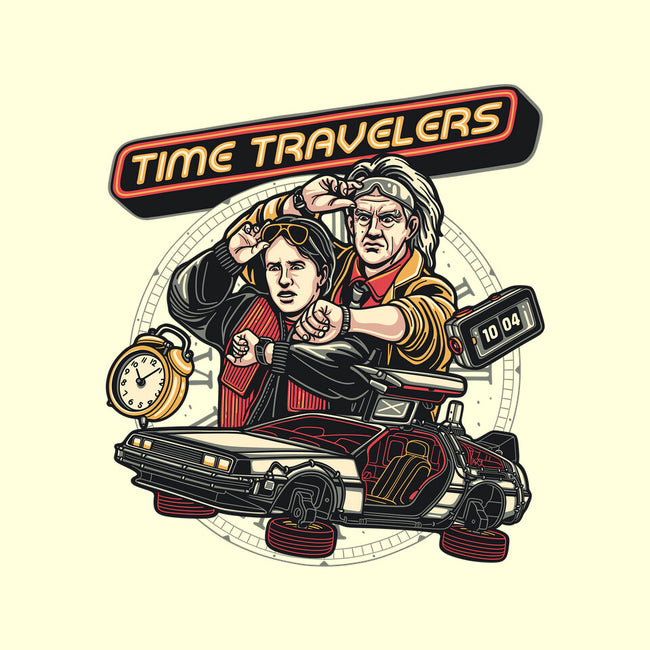 Time Travelers-Mens-Basic-Tee-momma_gorilla