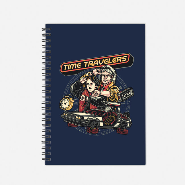 Time Travelers-None-Dot Grid-Notebook-momma_gorilla