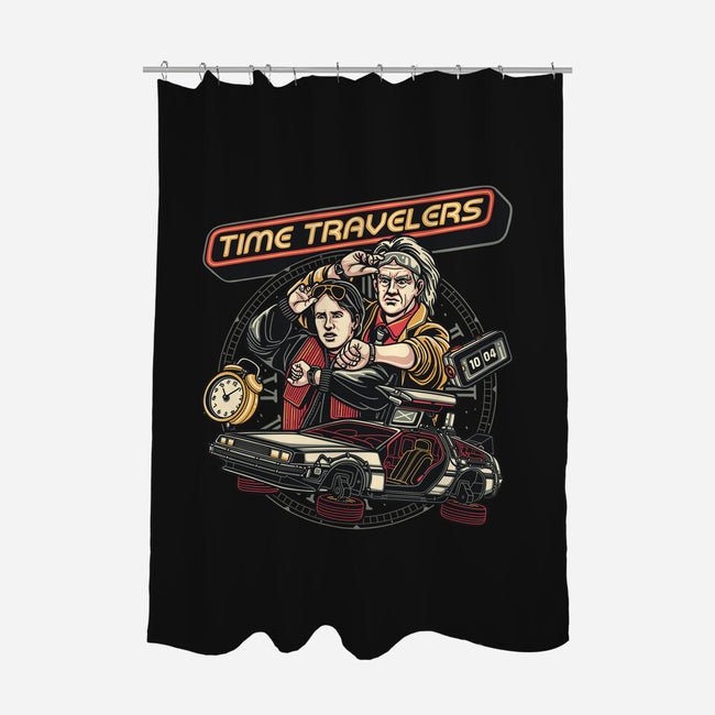 Time Travelers-None-Polyester-Shower Curtain-momma_gorilla
