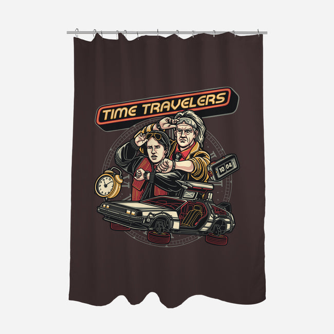 Time Travelers-None-Polyester-Shower Curtain-momma_gorilla