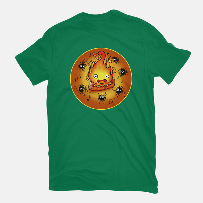 Dance Of Fire-Unisex-Basic-Tee-nickzzarto