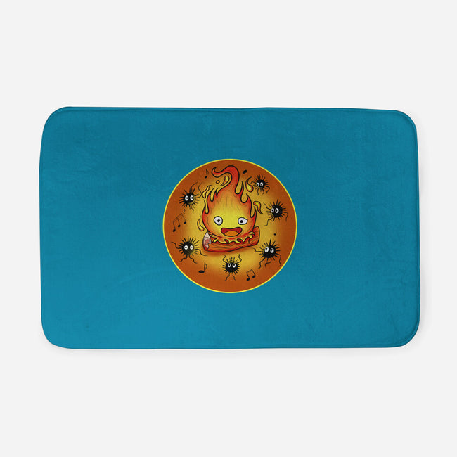 Dance Of Fire-None-Memory Foam-Bath Mat-nickzzarto