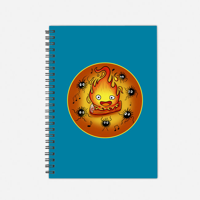 Dance Of Fire-None-Dot Grid-Notebook-nickzzarto