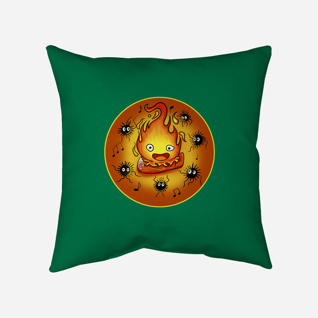 Dance Of Fire-None-Non-Removable Cover w Insert-Throw Pillow-nickzzarto