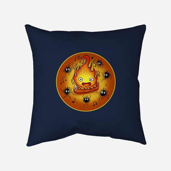 Dance Of Fire-None-Non-Removable Cover w Insert-Throw Pillow-nickzzarto