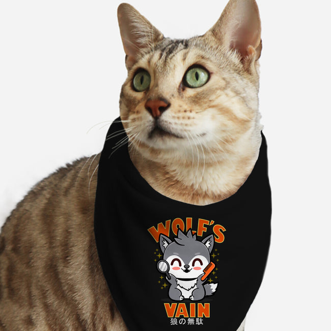 Wolf's Vain-Cat-Bandana-Pet Collar-Boggs Nicolas