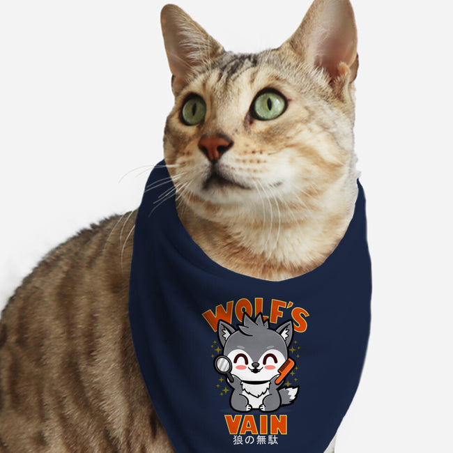 Wolf's Vain-Cat-Bandana-Pet Collar-Boggs Nicolas