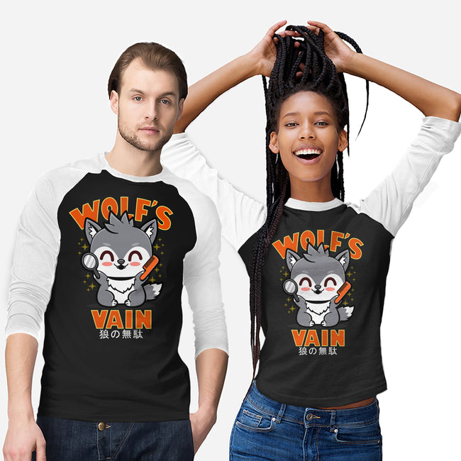 Wolf's Vain-Unisex-Baseball-Tee-Boggs Nicolas