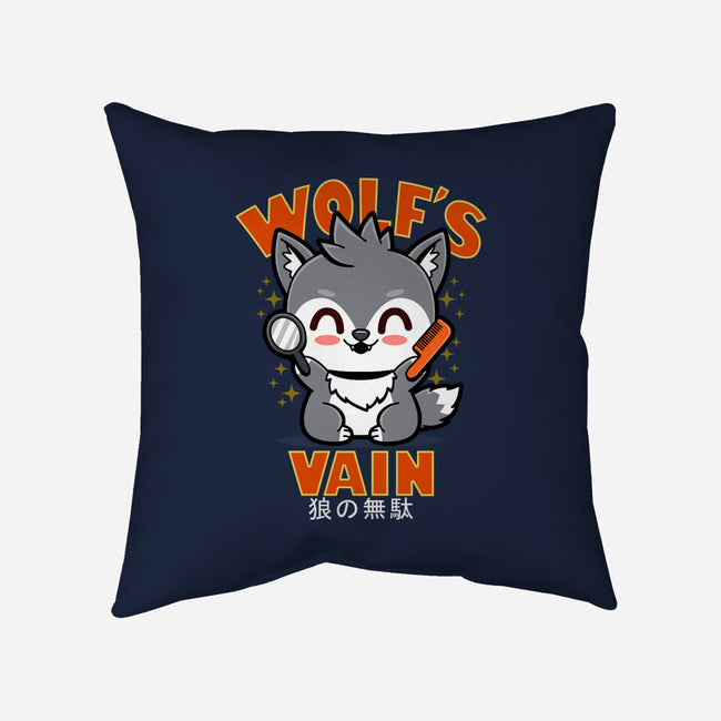 Wolf's Vain-None-Non-Removable Cover w Insert-Throw Pillow-Boggs Nicolas