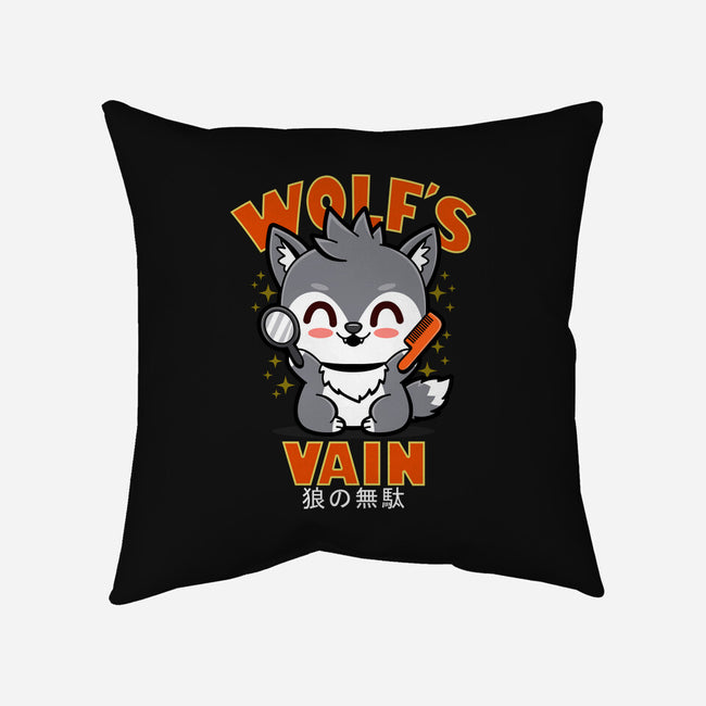 Wolf's Vain-None-Removable Cover-Throw Pillow-Boggs Nicolas