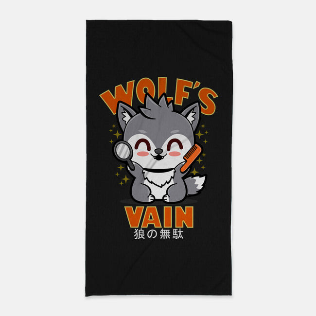 Wolf's Vain-None-Beach-Towel-Boggs Nicolas