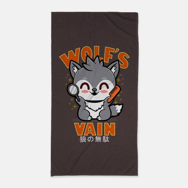 Wolf's Vain-None-Beach-Towel-Boggs Nicolas