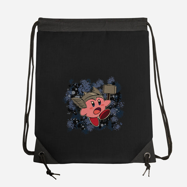 Kirby Krackle-None-Drawstring-Bag-ligerlillie