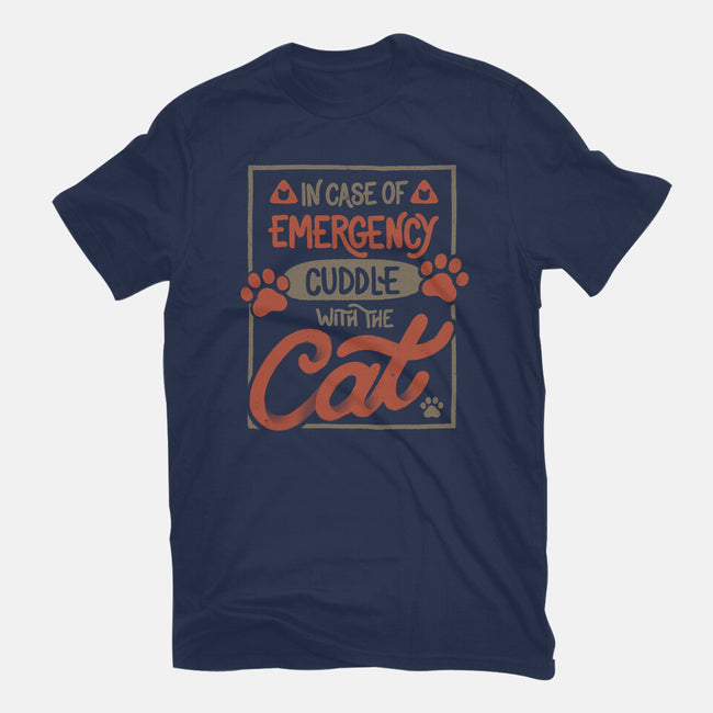 Cuddle With The Cat-Womens-Fitted-Tee-tobefonseca