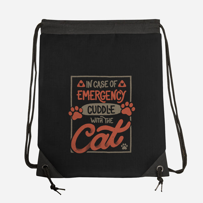 Cuddle With The Cat-None-Drawstring-Bag-tobefonseca