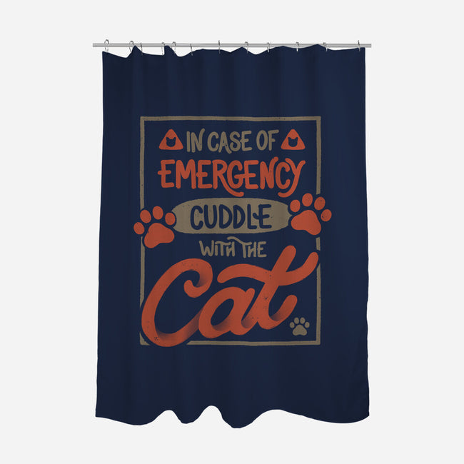 Cuddle With The Cat-None-Polyester-Shower Curtain-tobefonseca