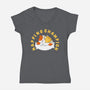 Napping Champion-Womens-V-Neck-Tee-Tri haryadi