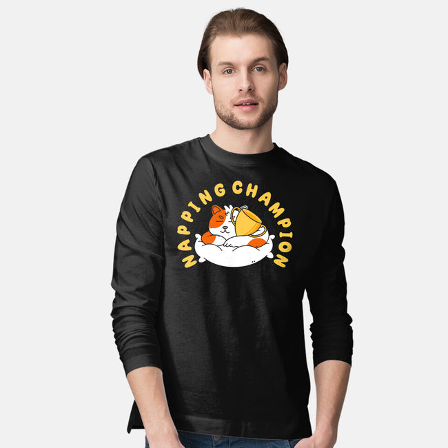 Napping Champion-Mens-Long Sleeved-Tee-Tri haryadi