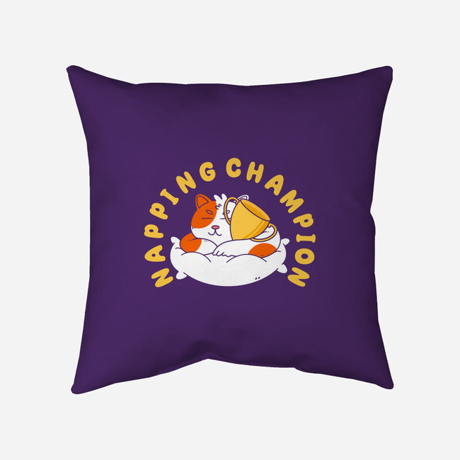 Napping Champion-None-Non-Removable Cover w Insert-Throw Pillow-Tri haryadi