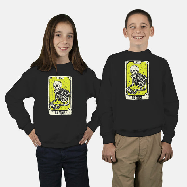 The Gamer-Youth-Crew Neck-Sweatshirt-turborat14