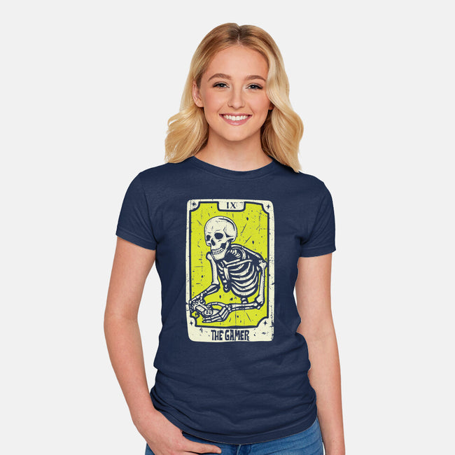 The Gamer-Womens-Fitted-Tee-turborat14