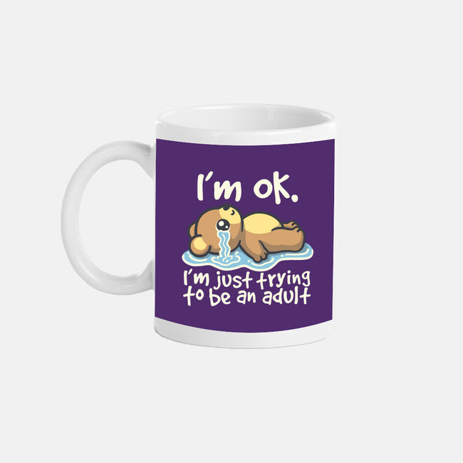 Trying To Be An Adult-None-Mug-Drinkware-NemiMakeit