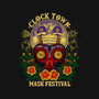 Clock Town Mask Festival-Womens-Fitted-Tee-rmatix