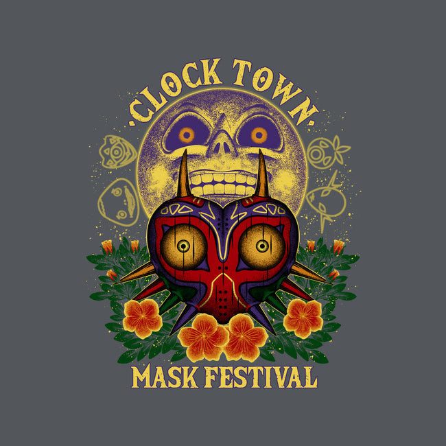 Clock Town Mask Festival-Womens-V-Neck-Tee-rmatix