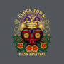 Clock Town Mask Festival-Womens-V-Neck-Tee-rmatix