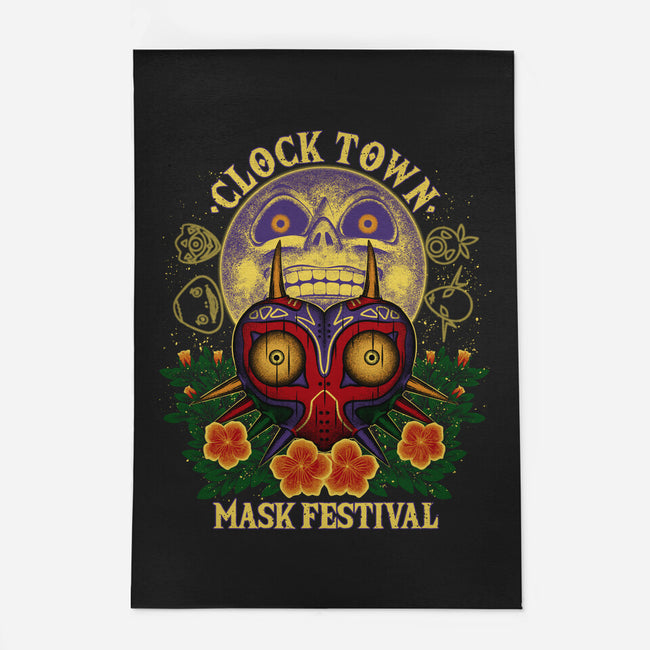 Clock Town Mask Festival-None-Outdoor-Rug-rmatix