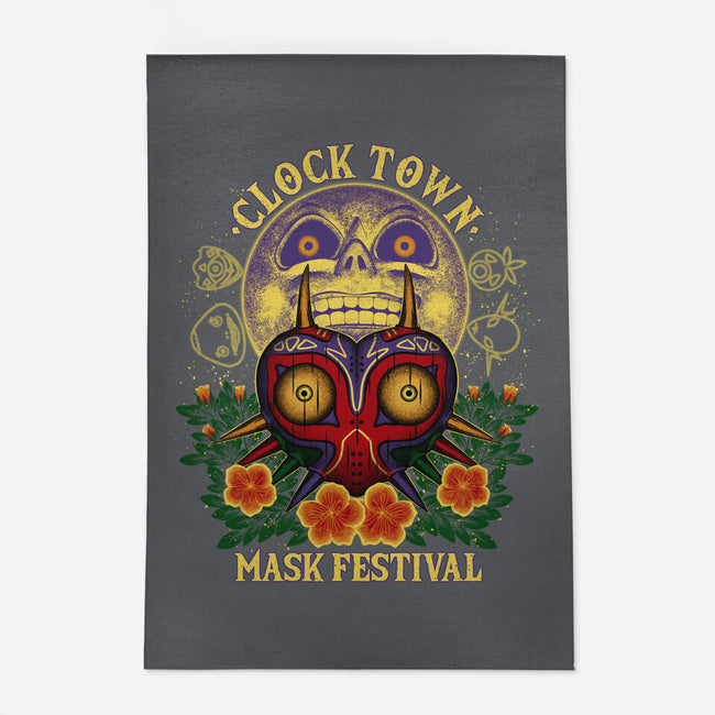 Clock Town Mask Festival-None-Outdoor-Rug-rmatix