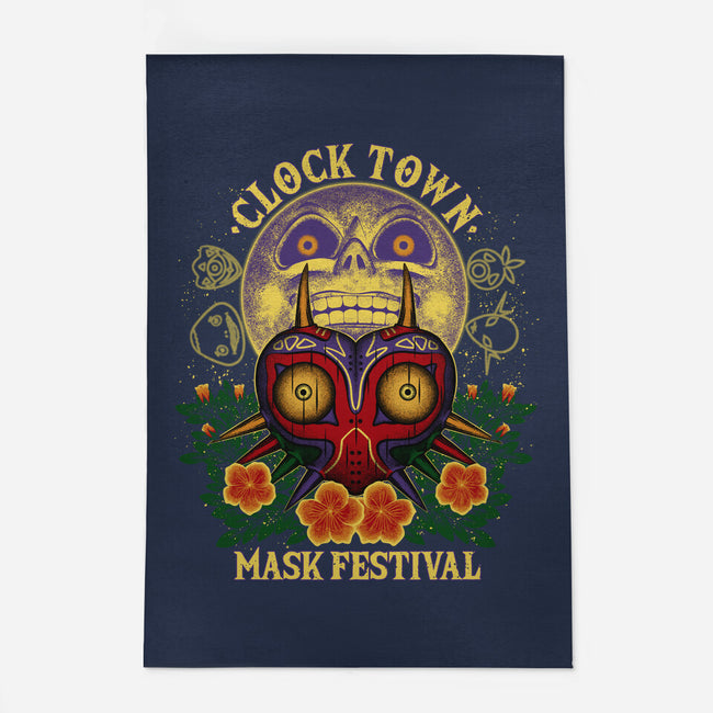 Clock Town Mask Festival-None-Outdoor-Rug-rmatix