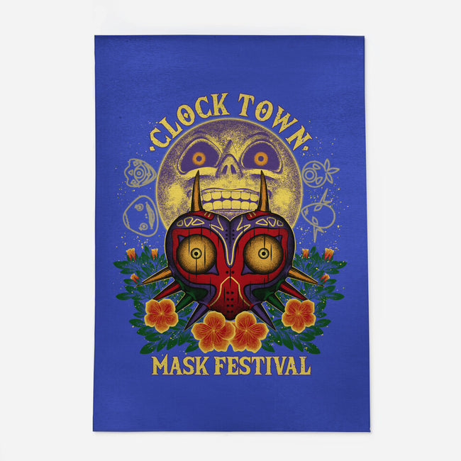 Clock Town Mask Festival-None-Outdoor-Rug-rmatix