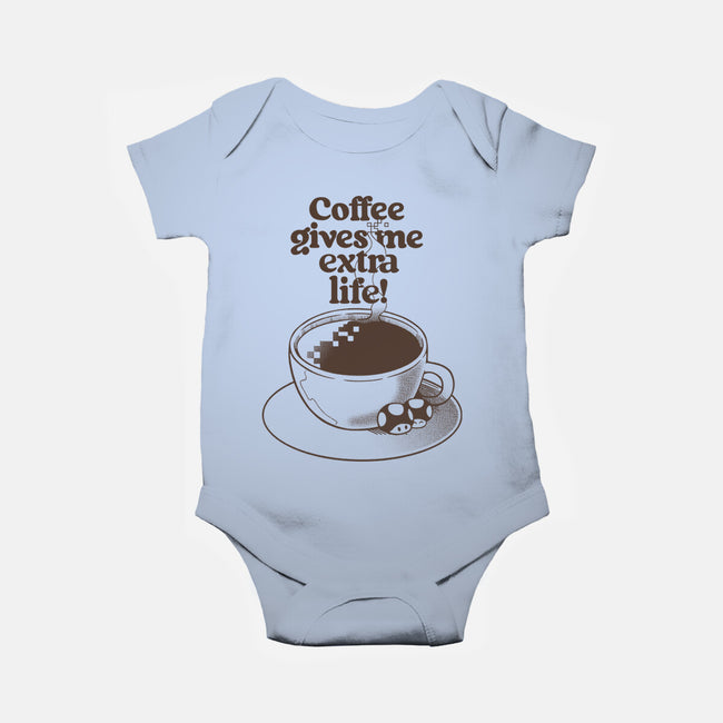 Extra Life Coffee-Baby-Basic-Onesie-tobefonseca