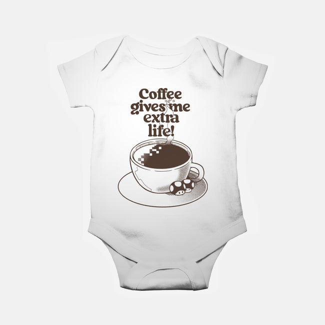 Extra Life Coffee-Baby-Basic-Onesie-tobefonseca