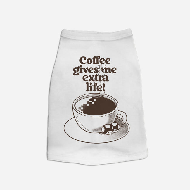 Extra Life Coffee-Cat-Basic-Pet Tank-tobefonseca