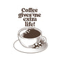 Extra Life Coffee-Unisex-Pullover-Sweatshirt-tobefonseca