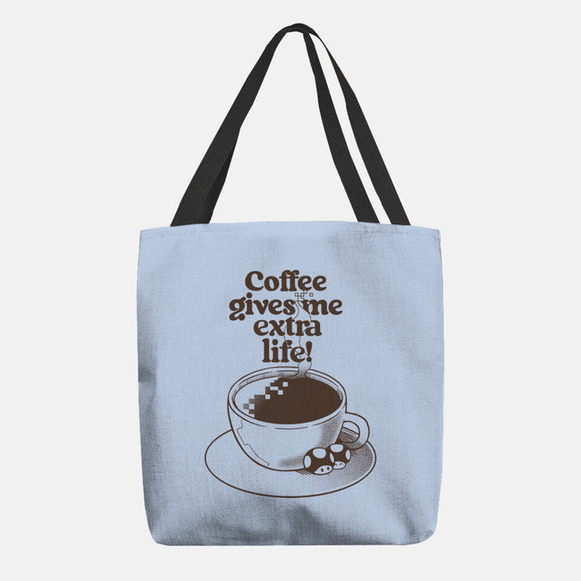Extra Life Coffee-None-Basic Tote-Bag-tobefonseca