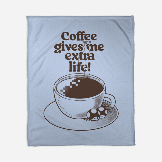 Extra Life Coffee-None-Fleece-Blanket-tobefonseca